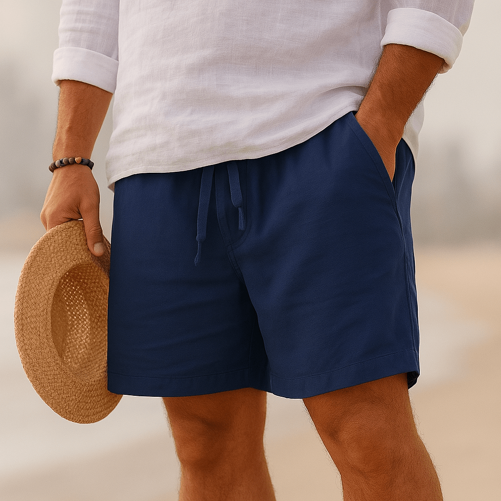 Lorenzo™ | Pantalone in Cotone-Lino