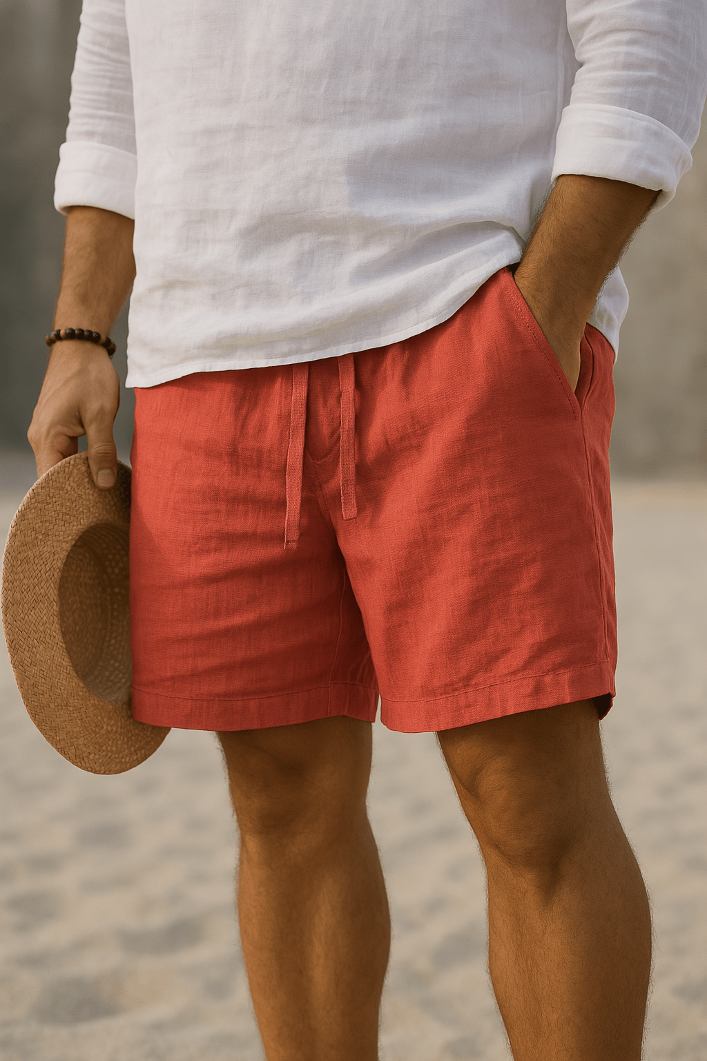 Lorenzo™ | Pantalone in Cotone-Lino