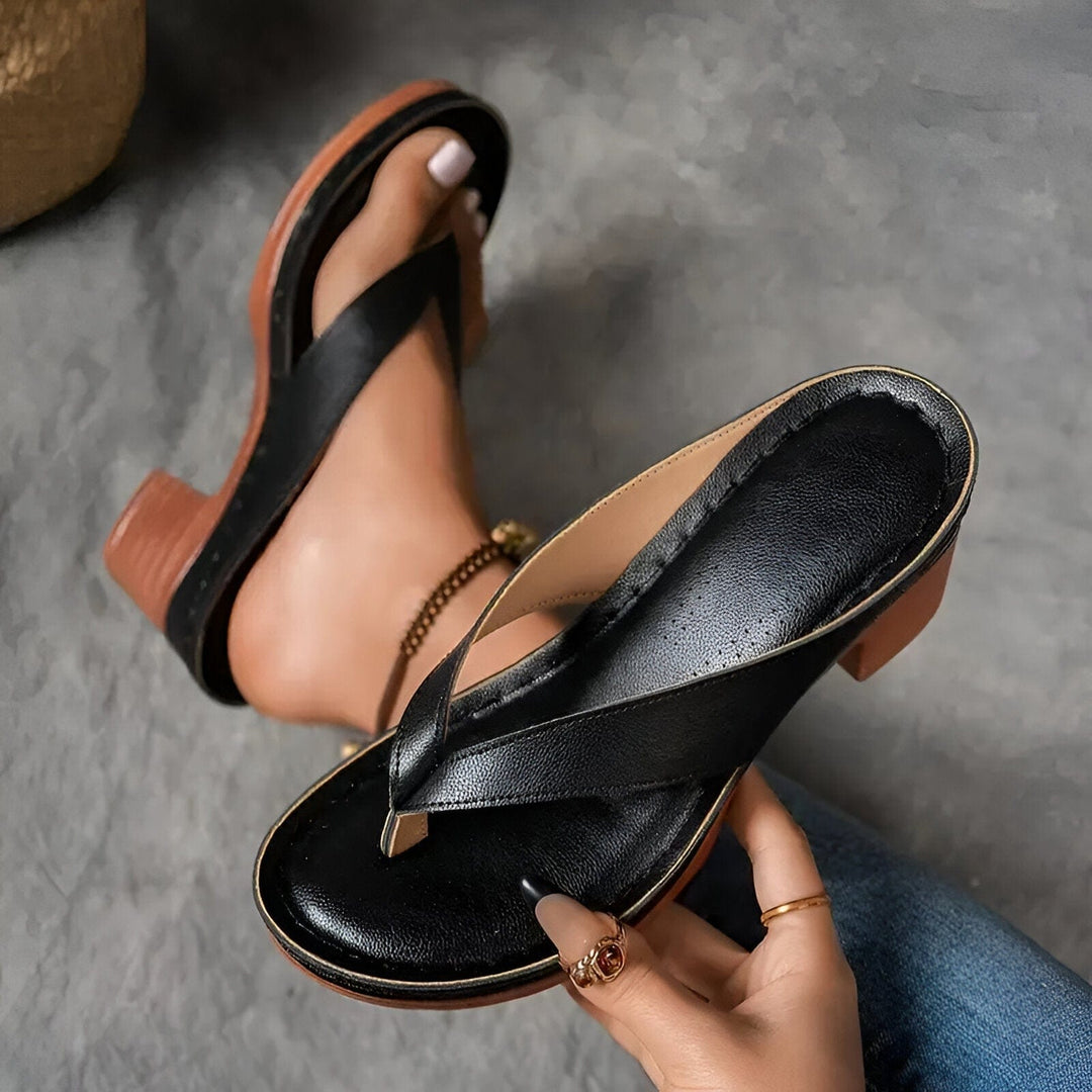 Gerta - Stylish High Heel Slipper