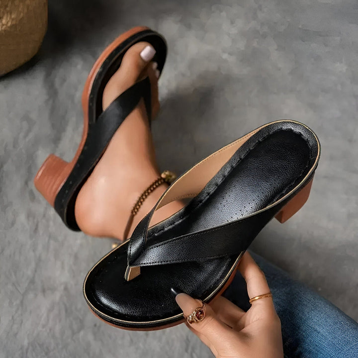 Gerta - Stylish High Heel Slipper
