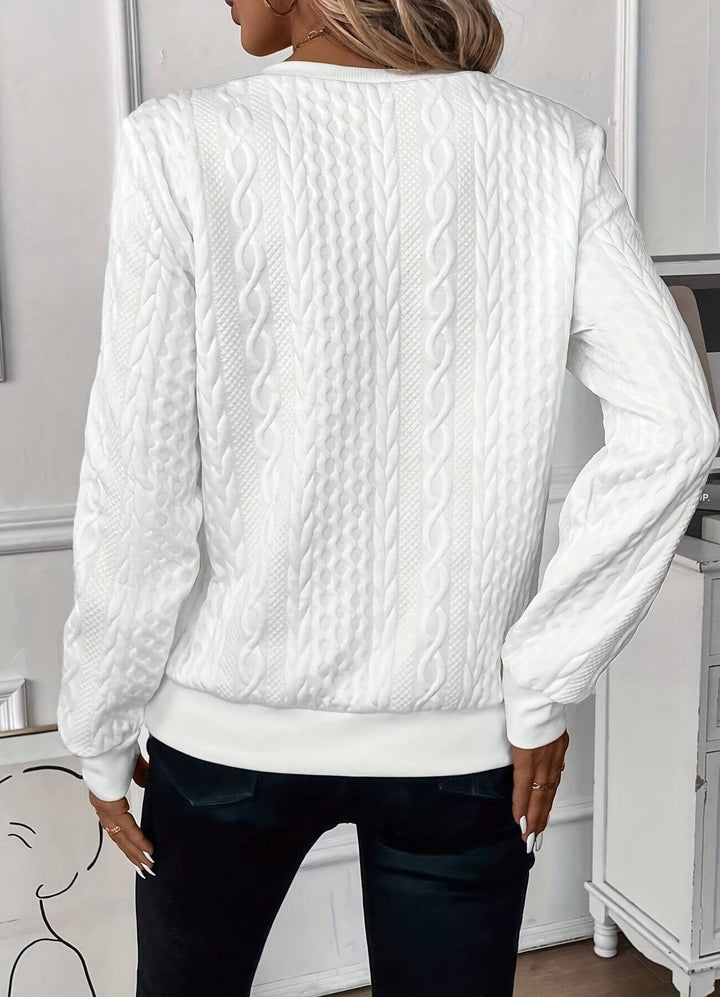 Elisa Cable-Knit Sweater