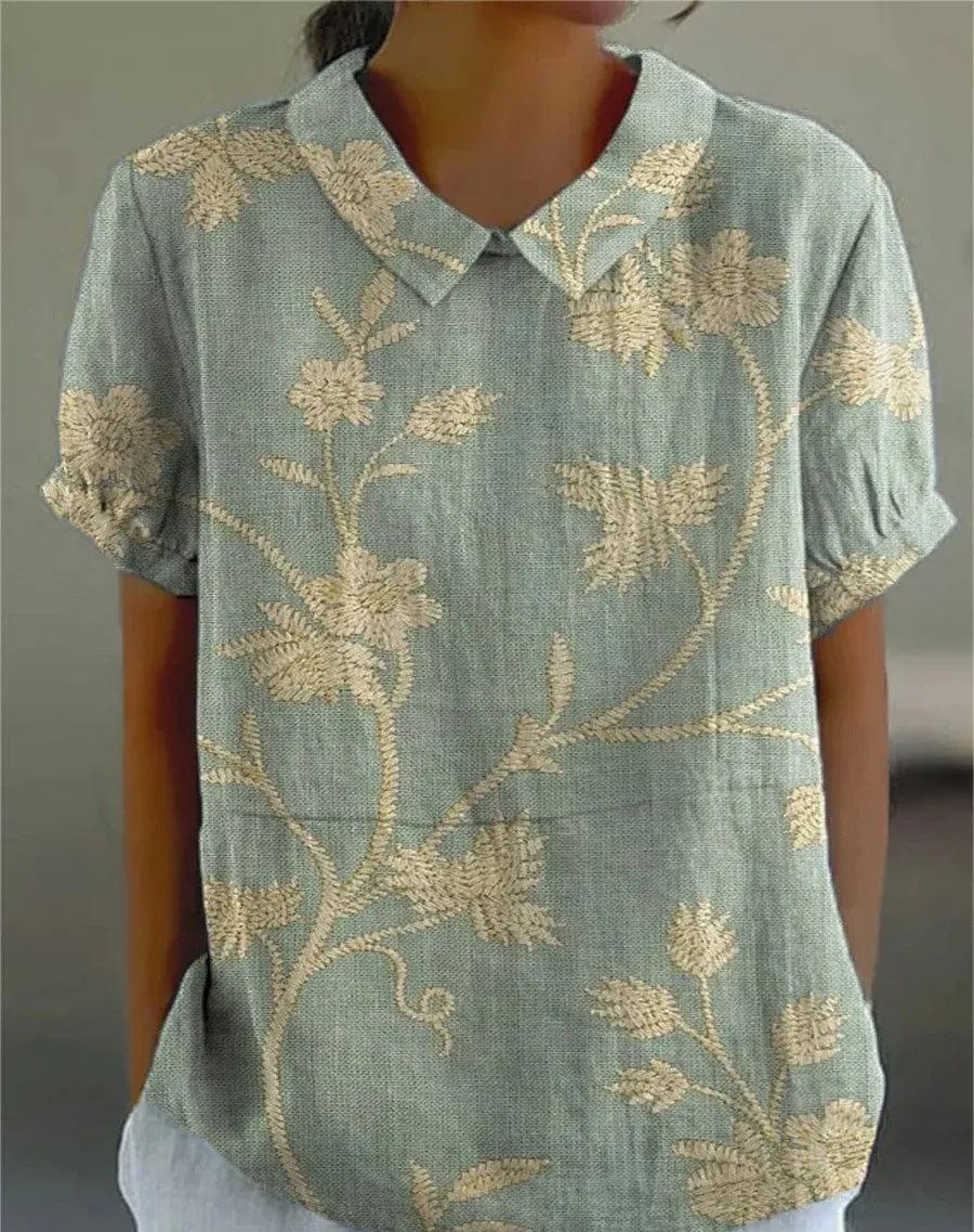 Ragnhild™ | Blomstret Skjorte