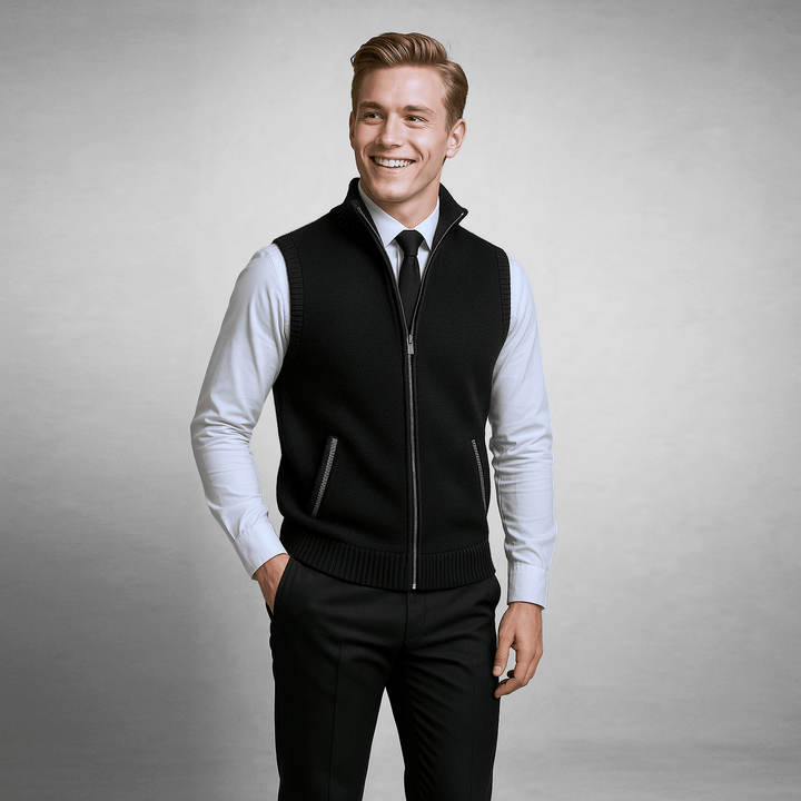 Lansbury Full-Zip Sweater Vest