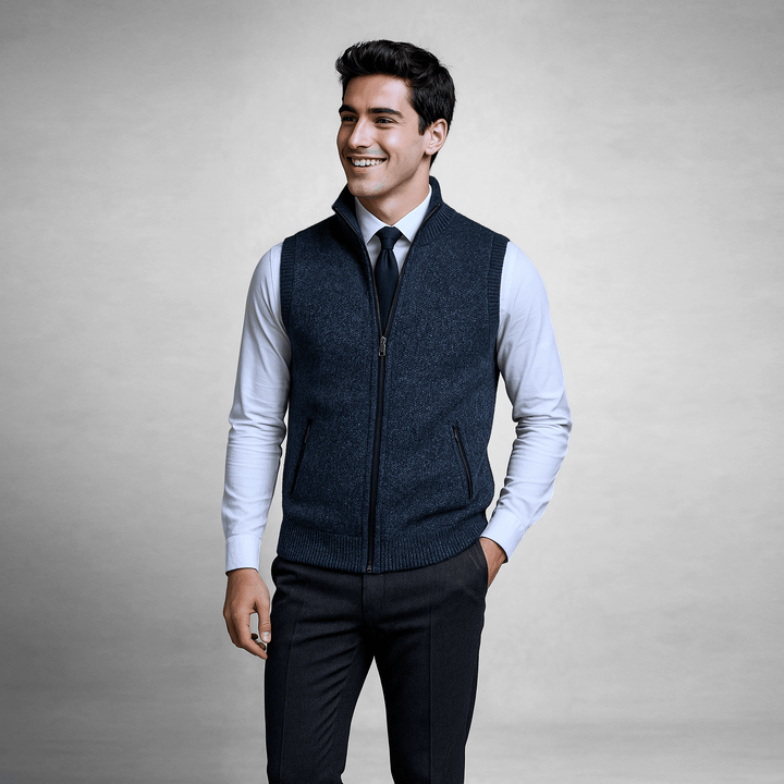 Lansbury Full-Zip Sweater Vest