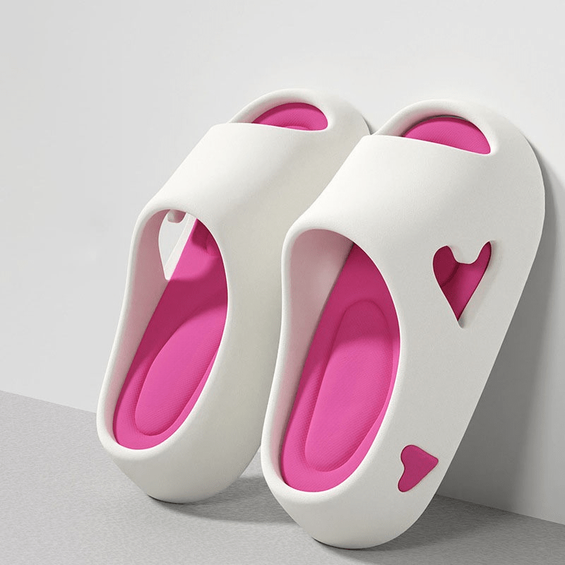 Hjerte Mig™ | Skybløde Flip Flops med Legende Hjerteform