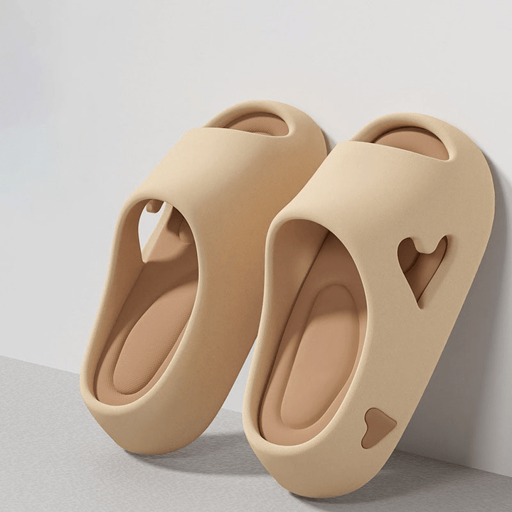 Hjerte Mig™ | Skybløde Flip Flops med Legende Hjerteform
