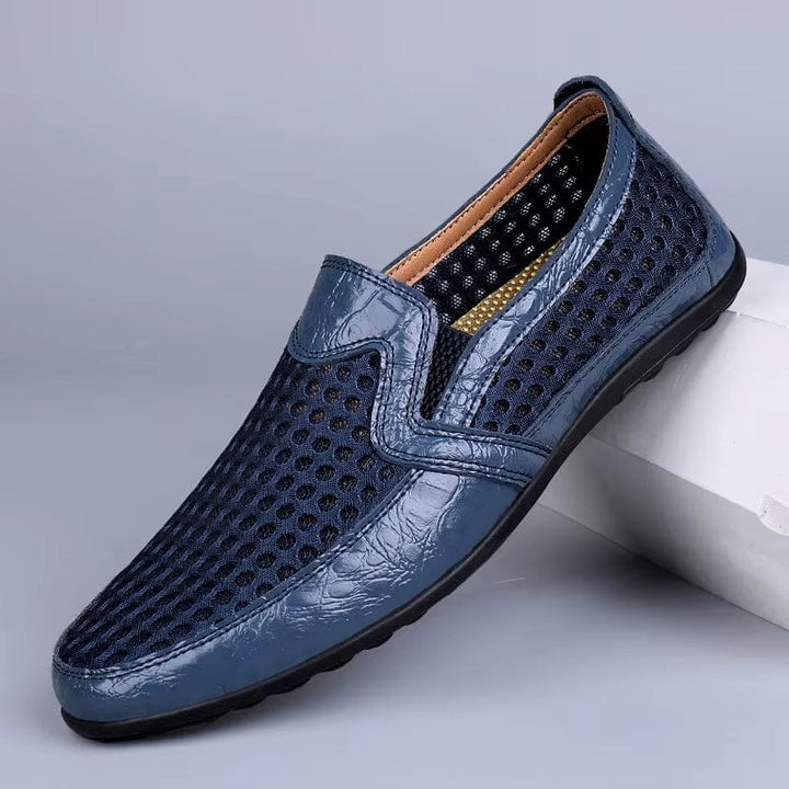 Marco Modern Mesh Loafers with Comfort Insole