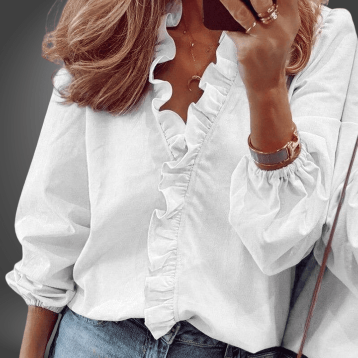 Tana - Camicetta Elegante Fatta a Mano