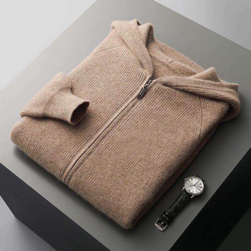 Arden Royal Merino-Wool Zip-Up