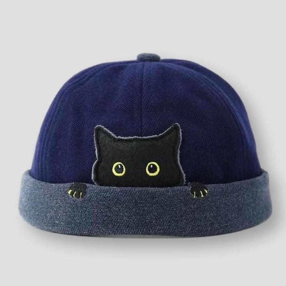 North Royal Knitted Melon Cat Hat