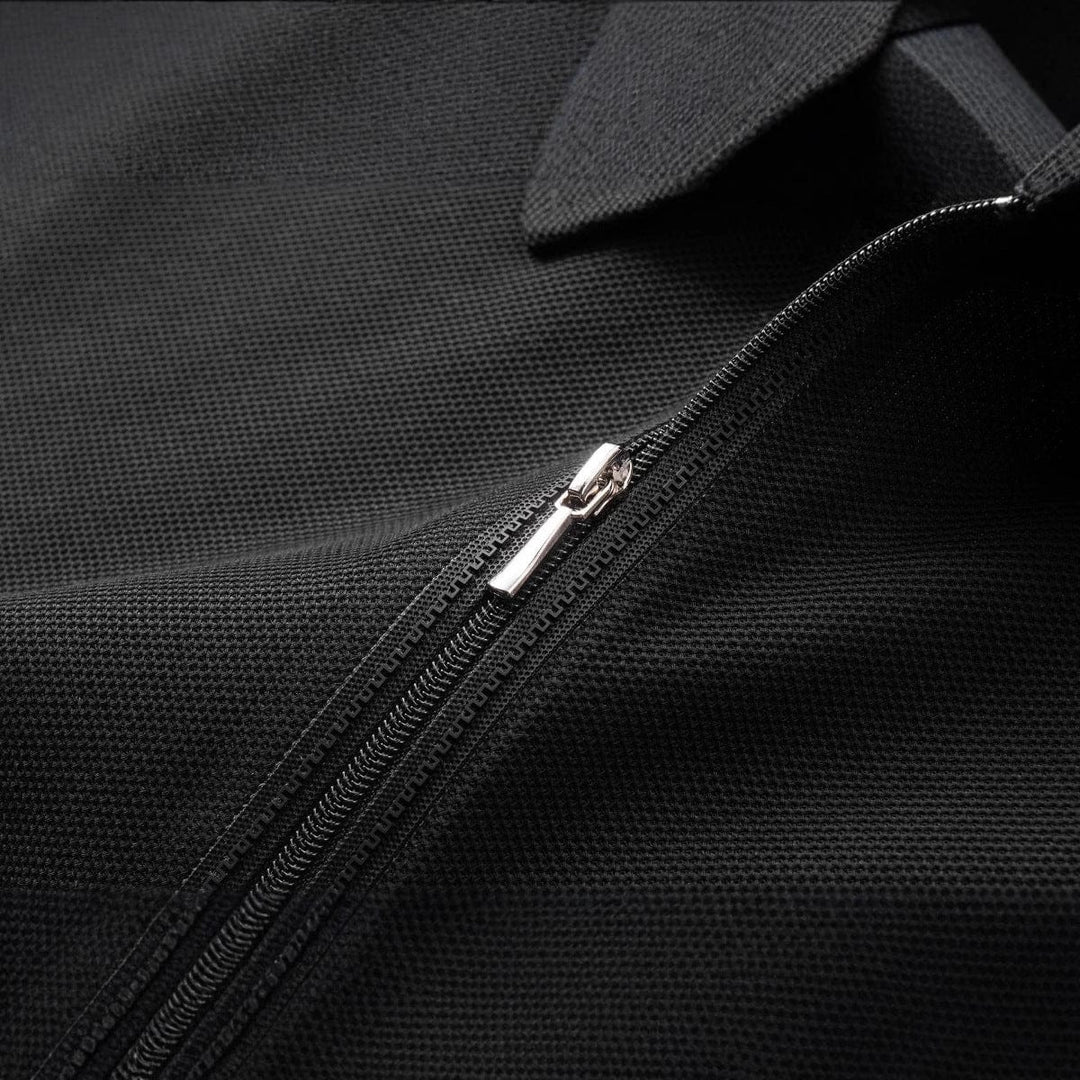 Zephyr Zip-Front Polo Shirt