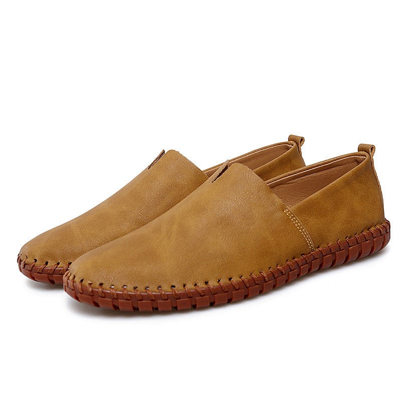 Enzo Round Toe Vegan Leather Loafer