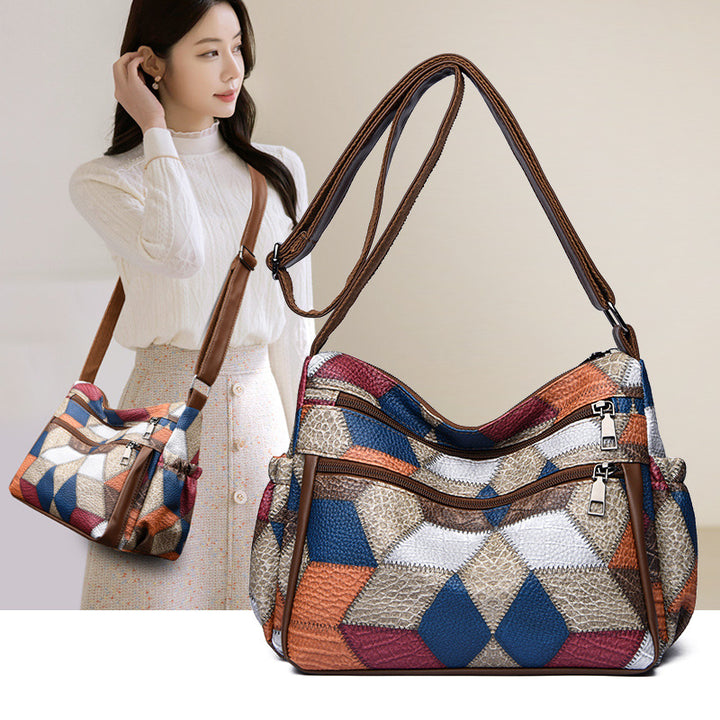 Serenya Mosaic Handbag