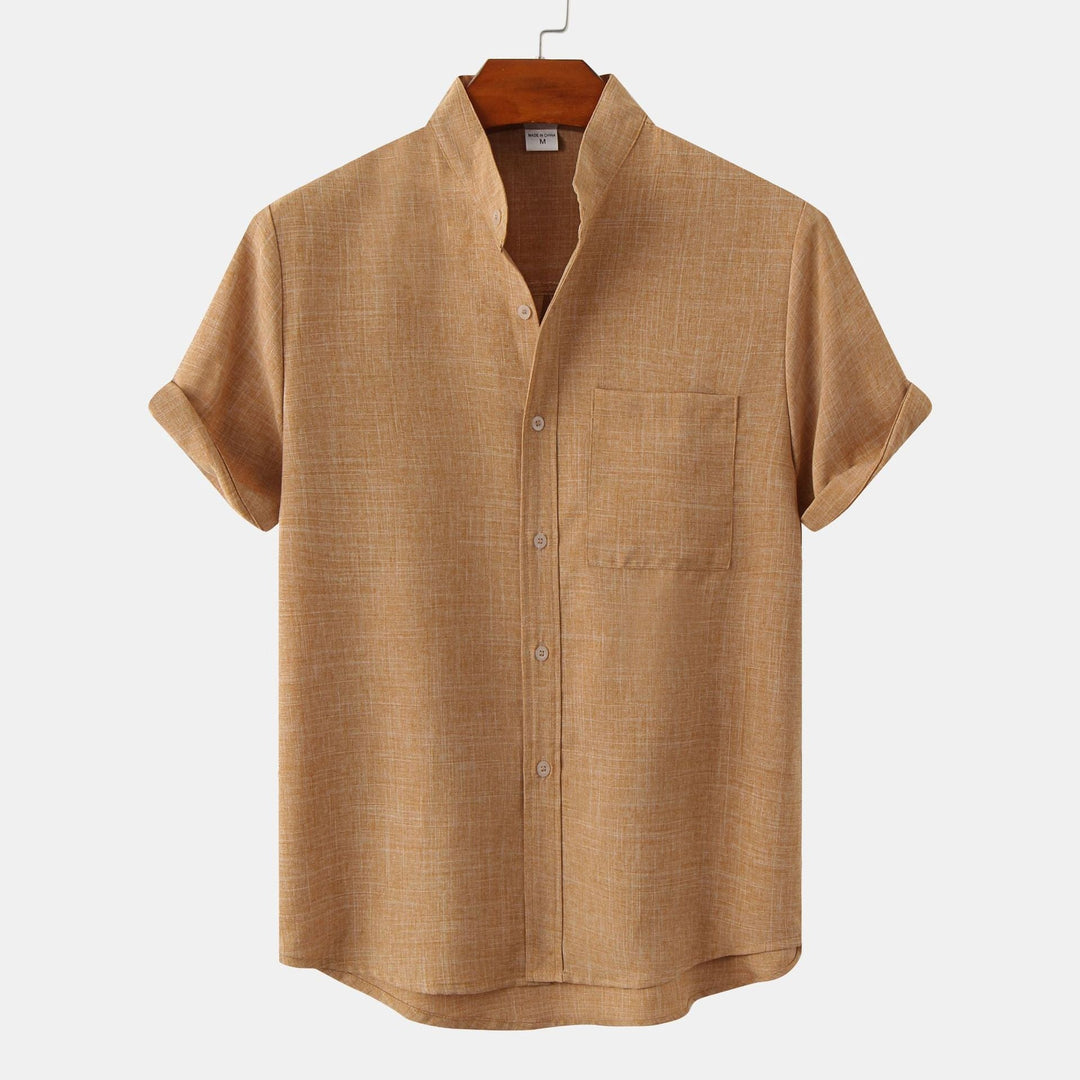 Milo Mandarin Collar Shirt