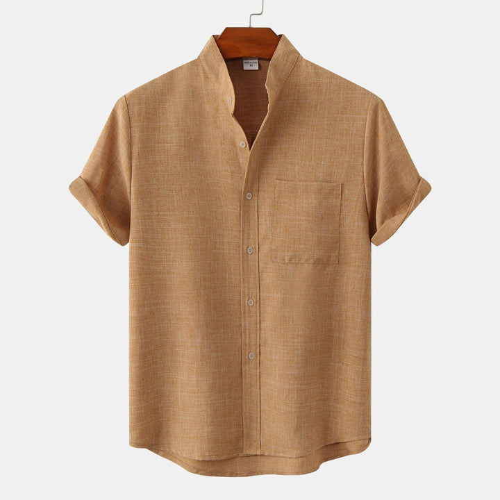 Milo Mandarin Collar Shirt