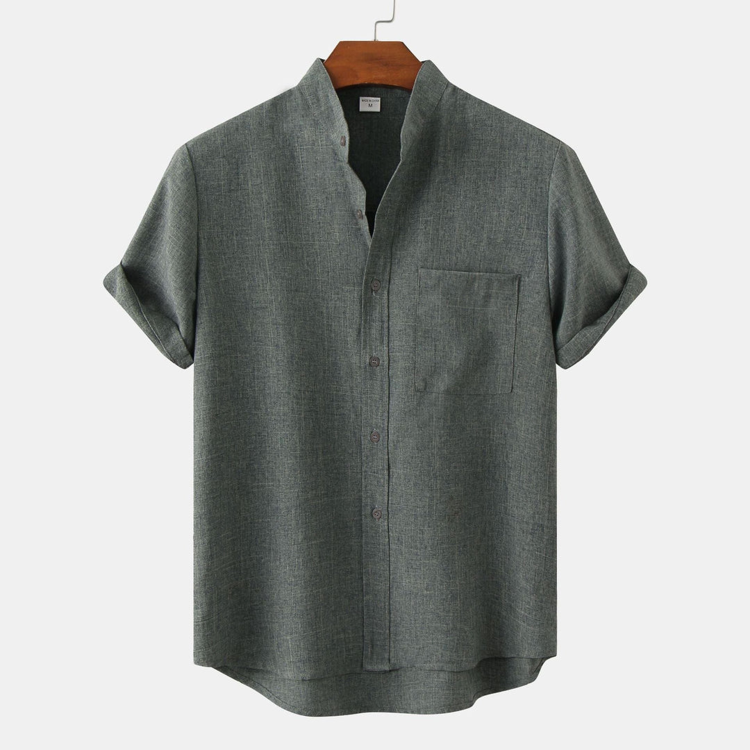 Milo Mandarin Collar Shirt
