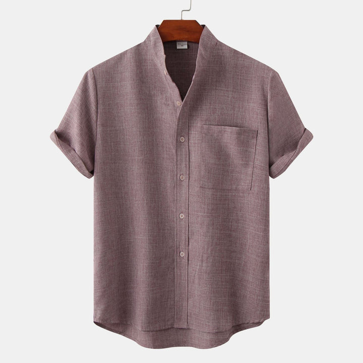 Milo Mandarin Collar Shirt