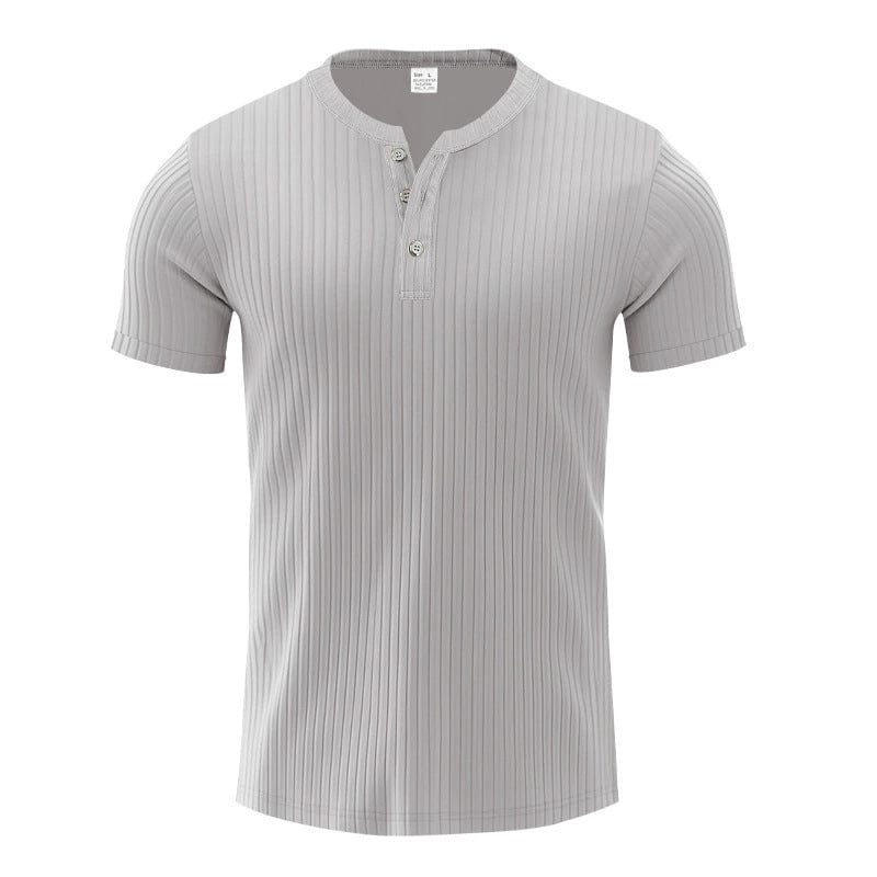 Maverik Button-Neck Tee