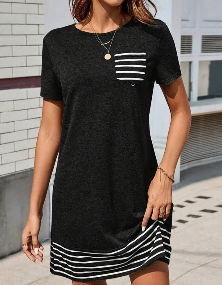 Ivy Striped Pocket Dress