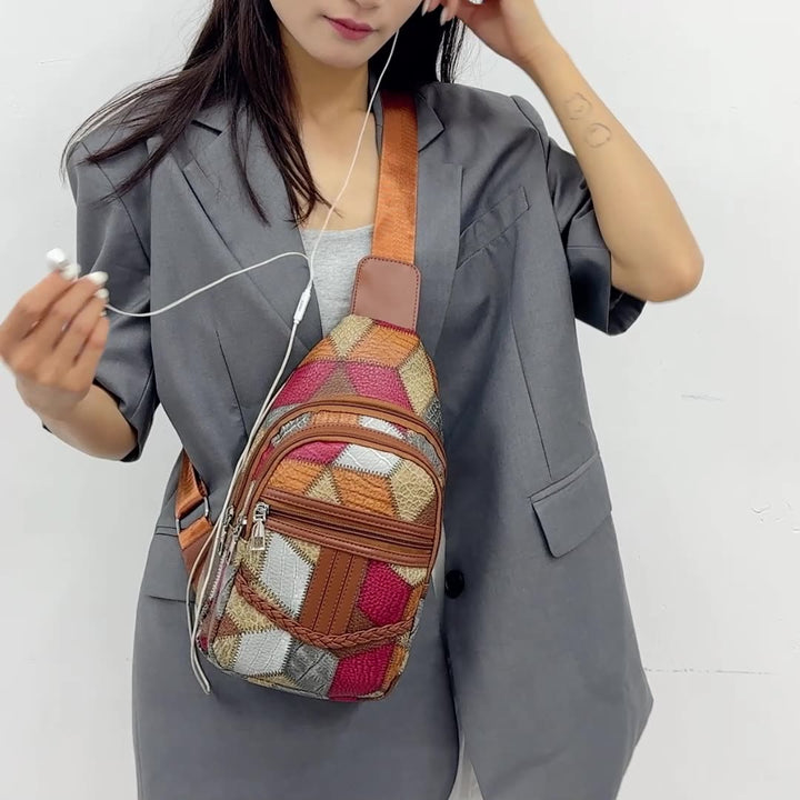 Aurena Mosaic Handbag