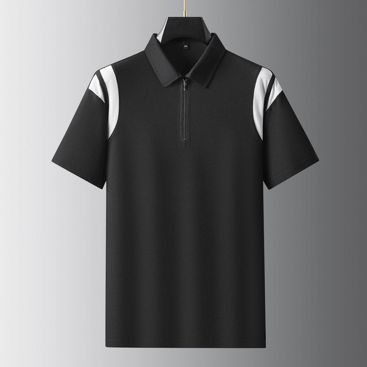 Zephyr Zip-Front Polo Shirt
