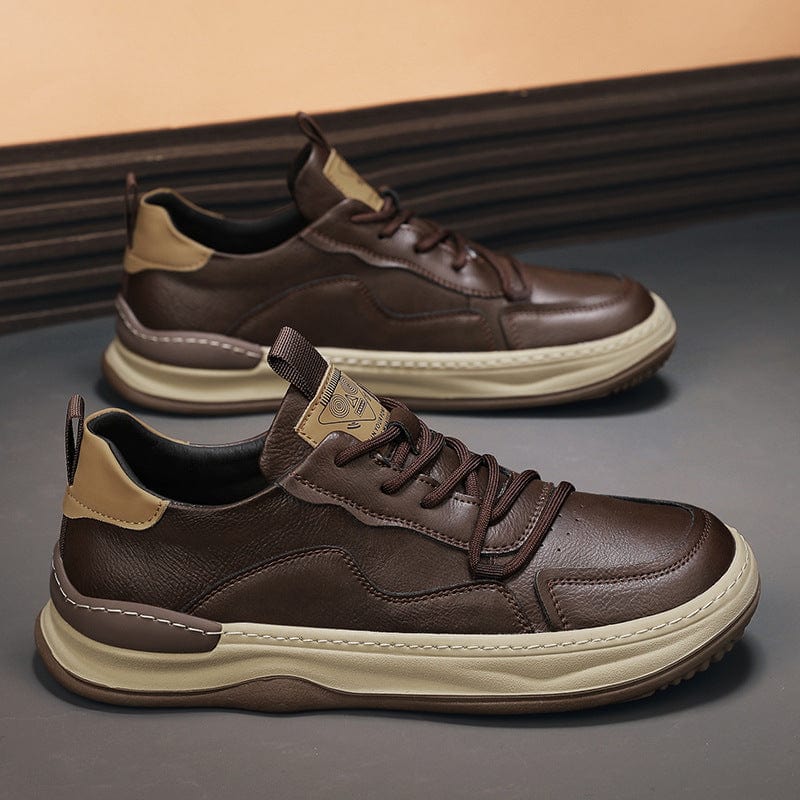 Antonio Italiana Genuine Leather Sneakers - Ferruccio Mancini Collection