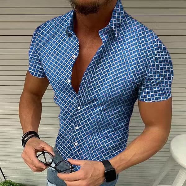 Clemente - Camisa Cómoda Con Botones