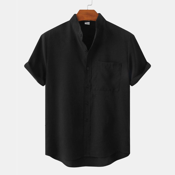 Milo Mandarin Collar Shirt