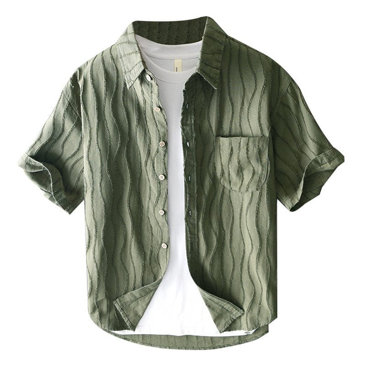 Ashton Striped Cotton Shirt