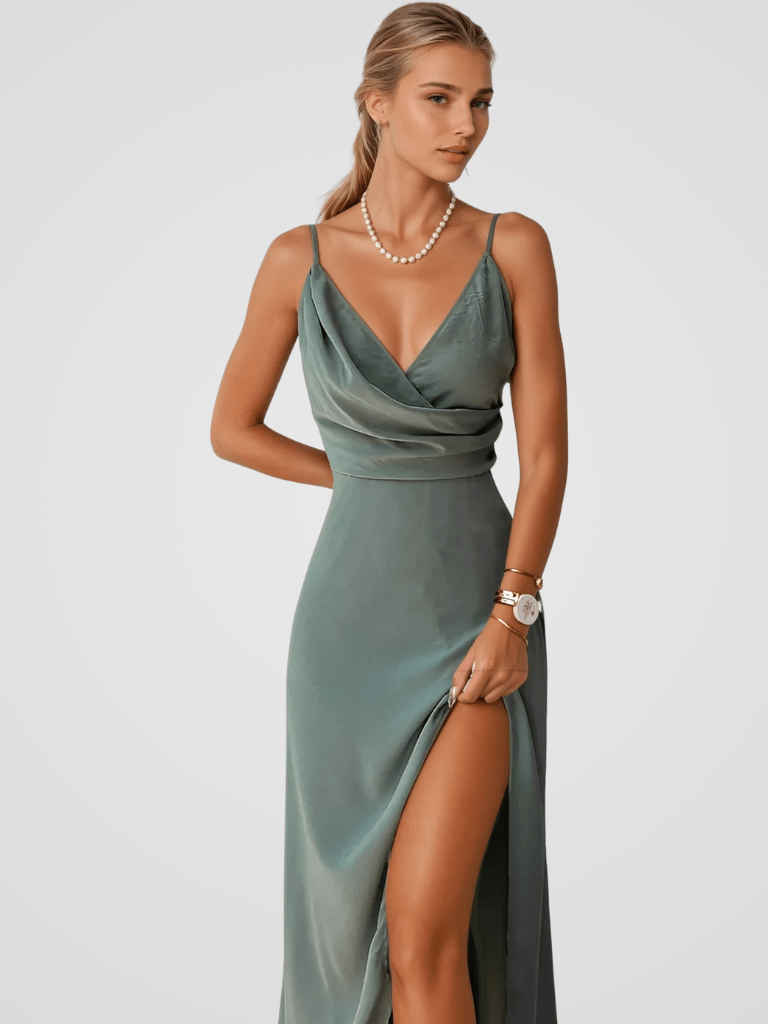 DENISE Satin | KLEID