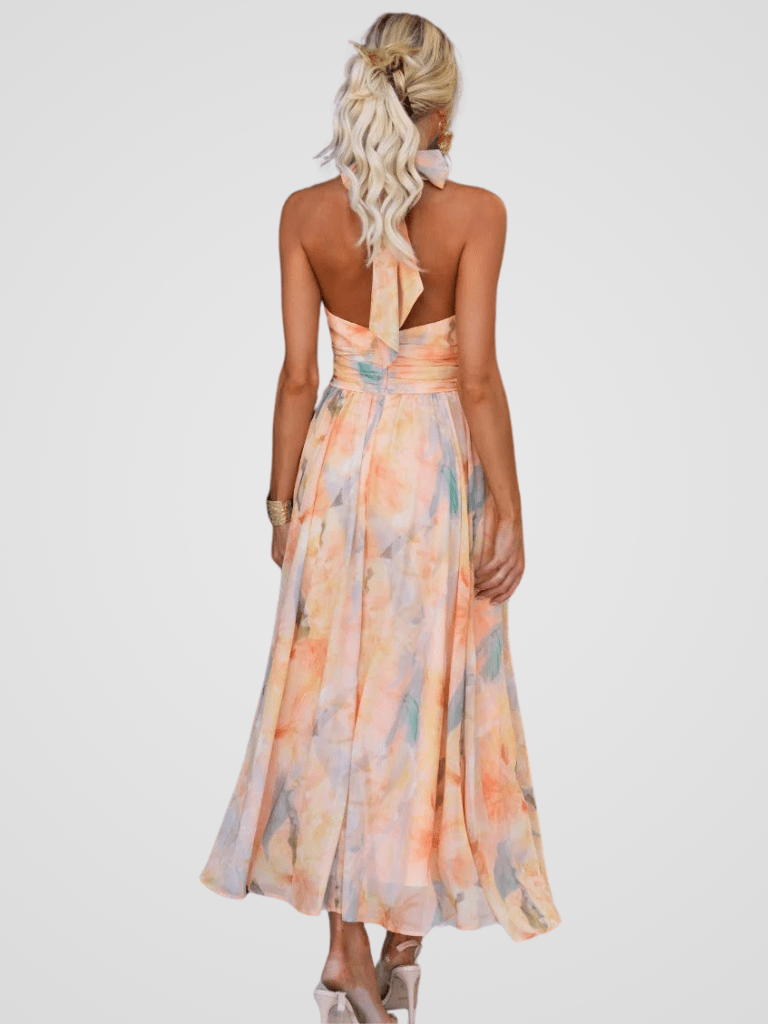 PEACH DRESS