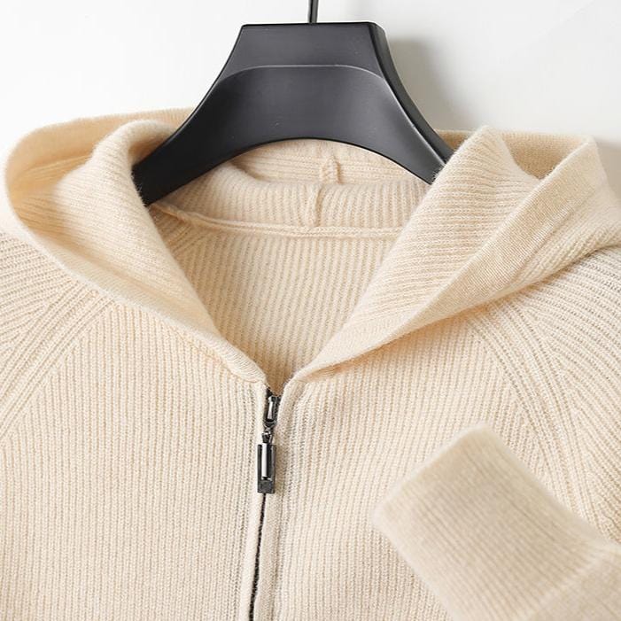 Arden Royal Merino-Wool Zip-Up