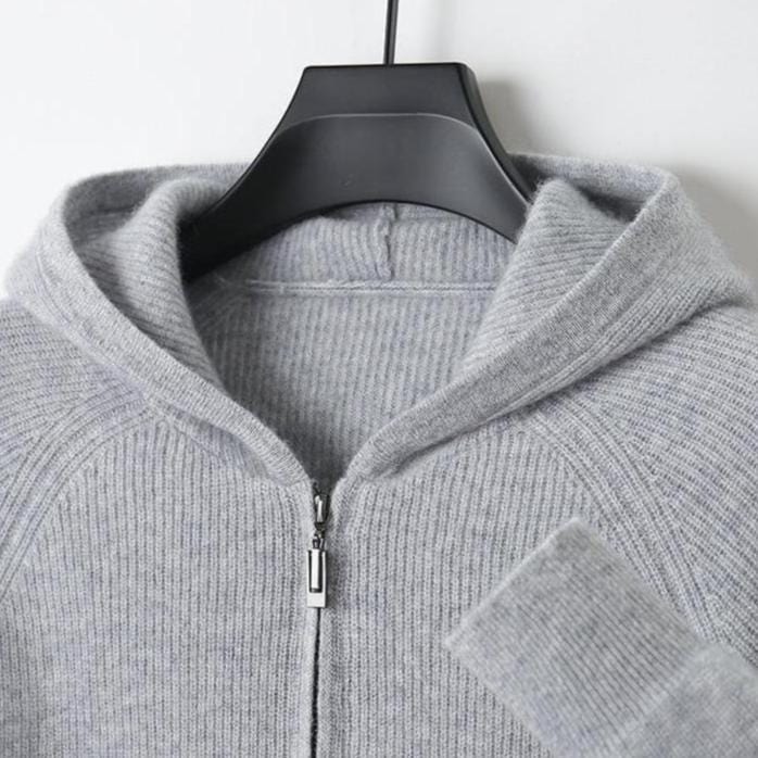 Arden Royal Merino-Wool Zip-Up