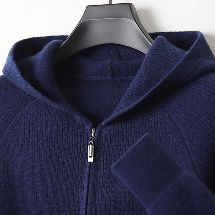 Arden Royal Merino-Wool Zip-Up