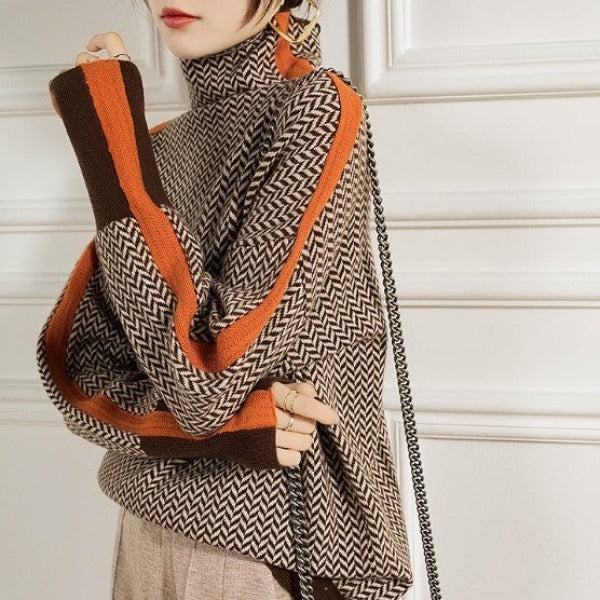 Brianna Fitted Knit Crew Sweater