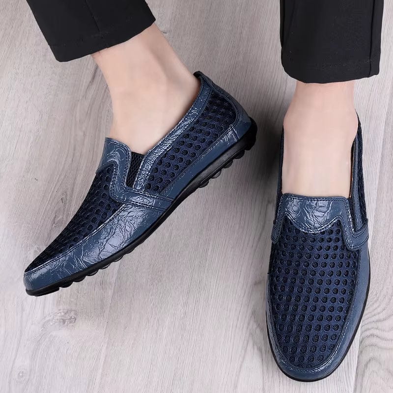 Marco Modern Mesh Loafers with Comfort Insole
