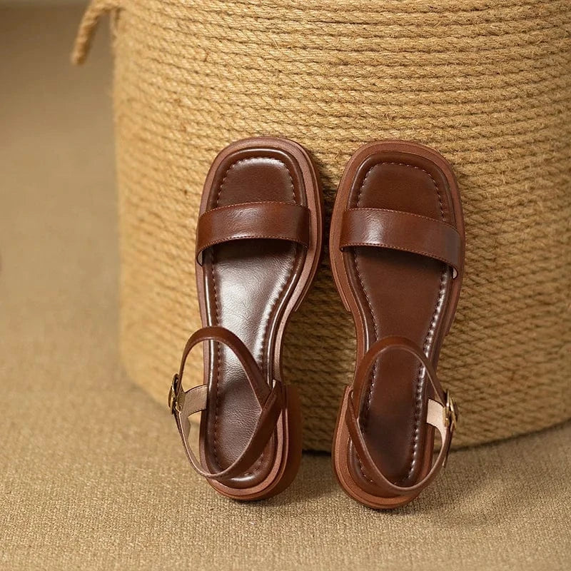 Brigitte Low Heel Sandals