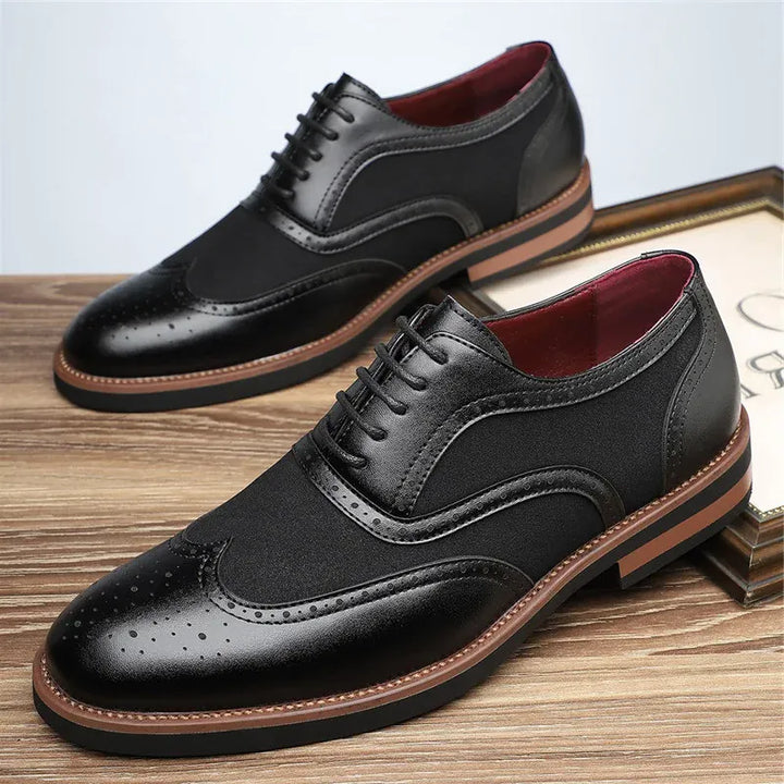 Jackson - Breathable Leather Oxford Shoe