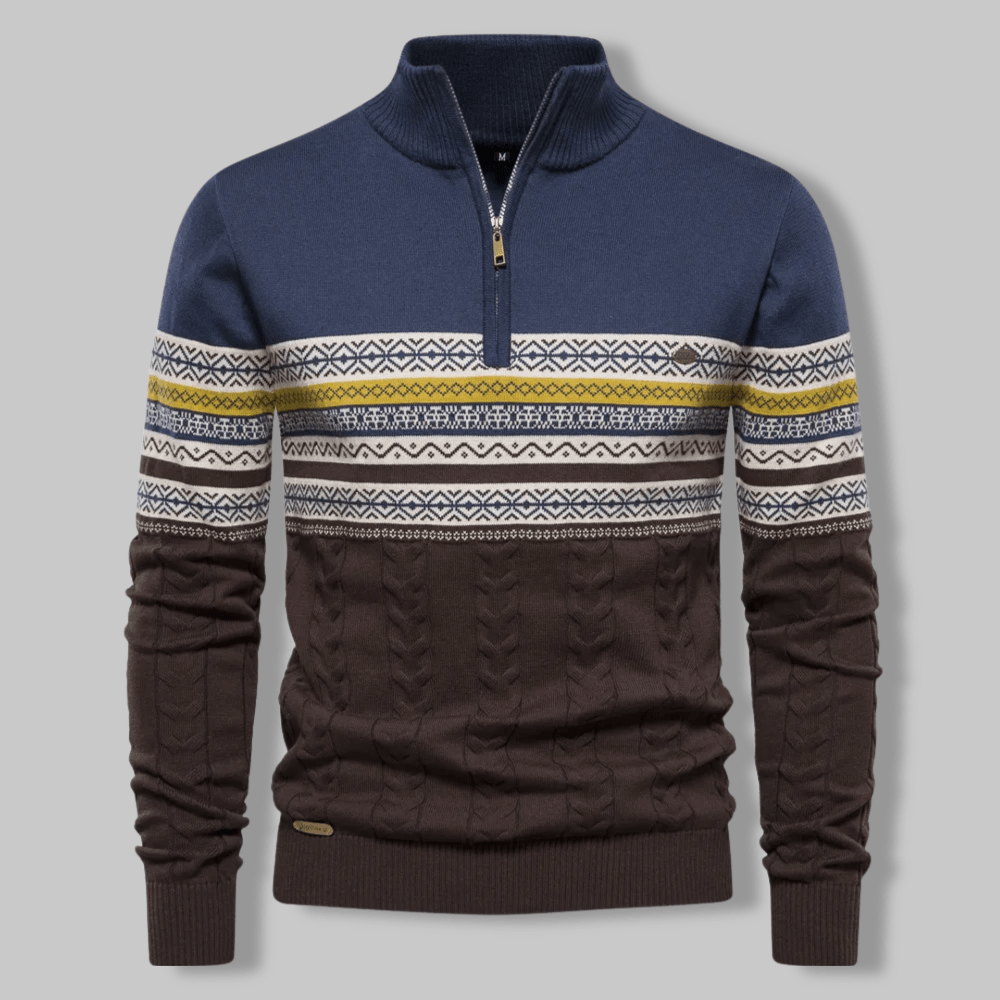 Belmore Nordic Quarter-Zip Sweater