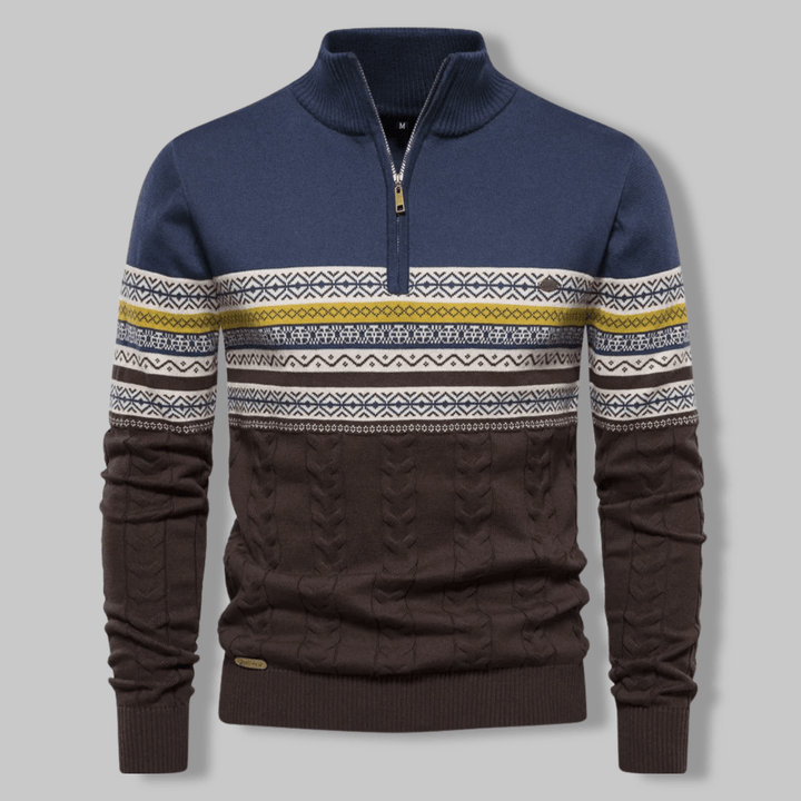 Belmore Nordic Quarter-Zip Sweater