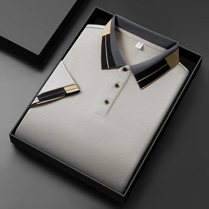 Lenoir™ | Polo avec finitions contrastantes