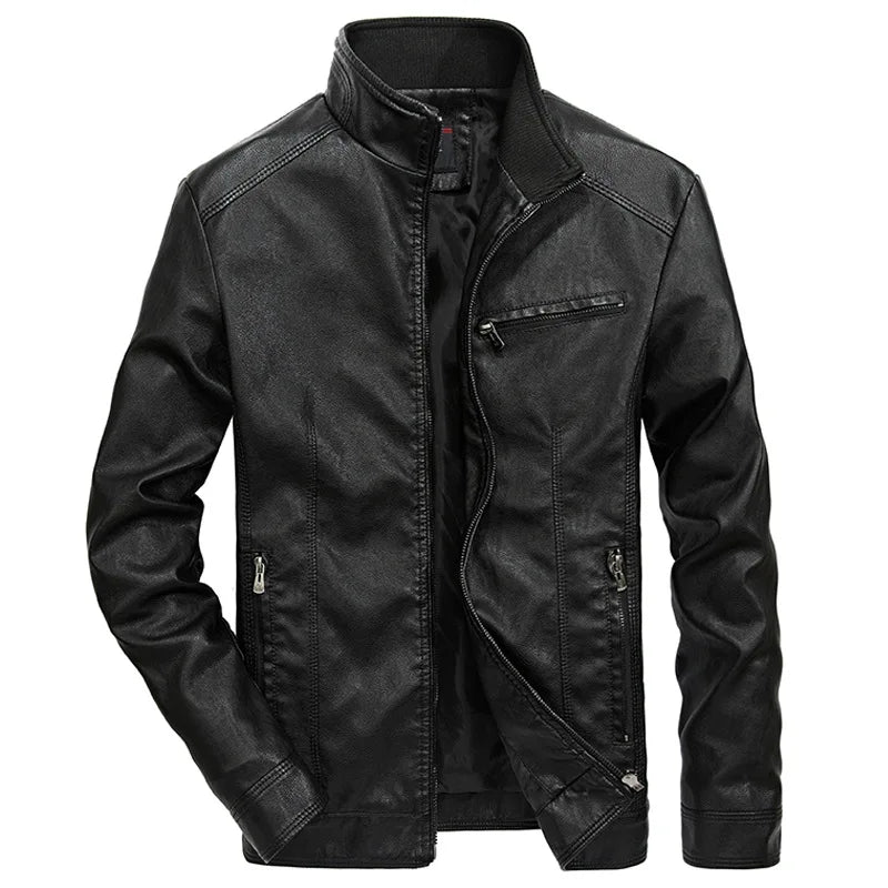 Charles Modern Moto Leather Jacket
