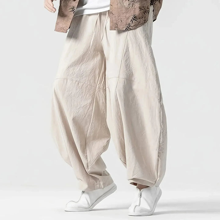Uptown Oversized Linen Pants