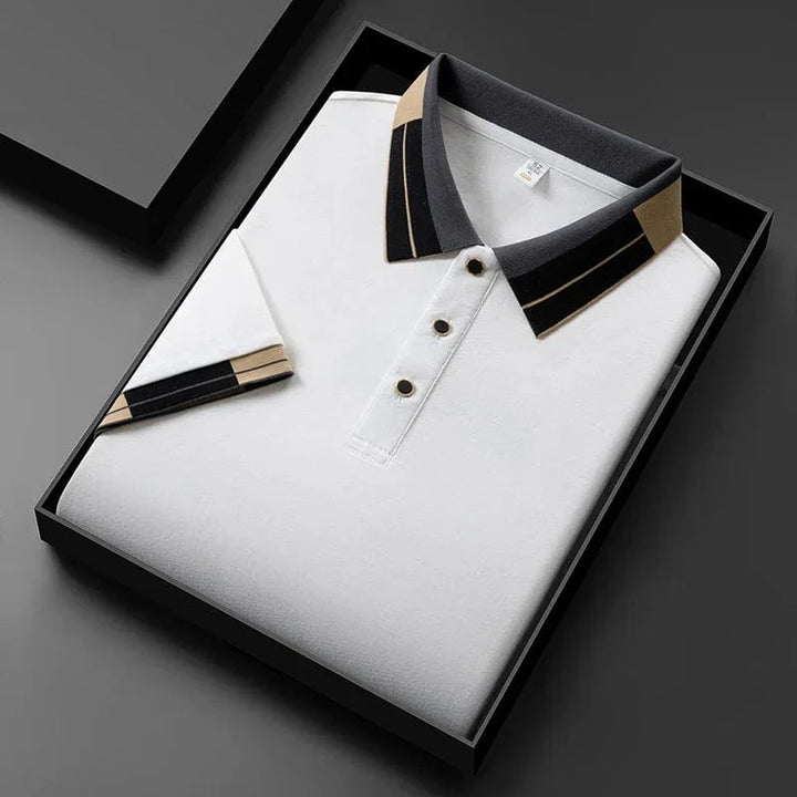 Lenoir™ | Polo avec finitions contrastantes