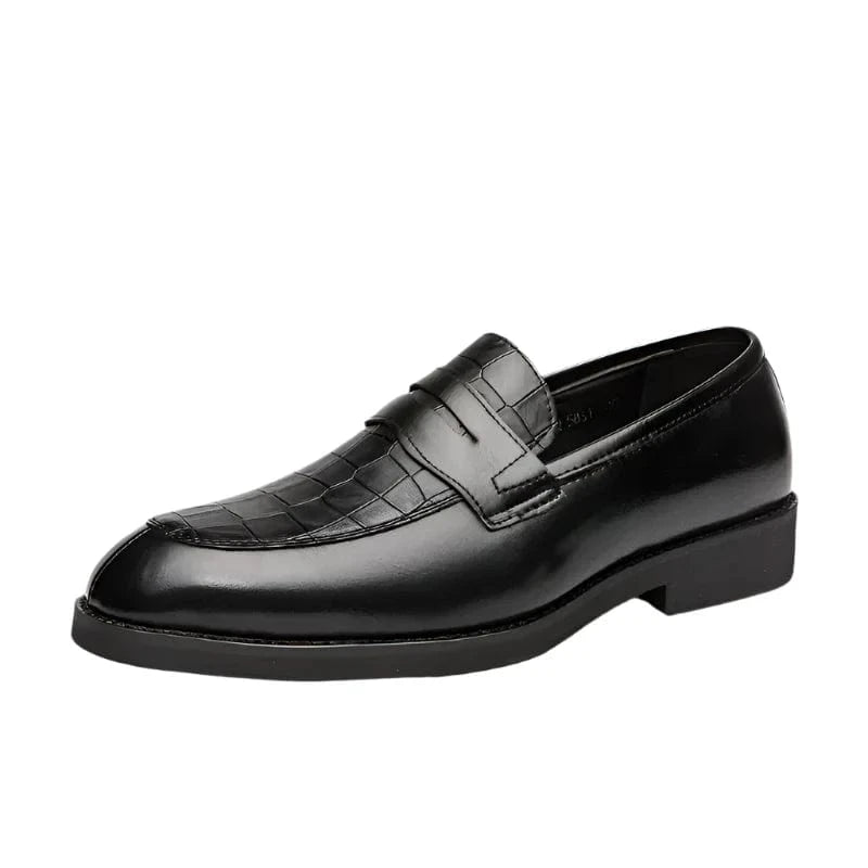 Crownfield Crocodile Loafers