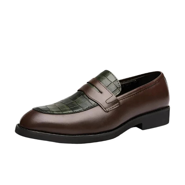 Crownfield Crocodile Loafers