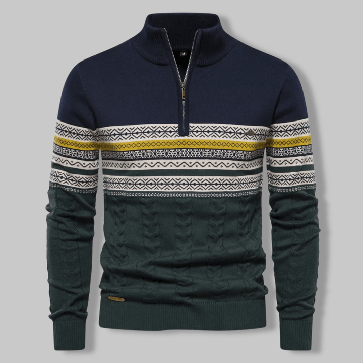 Belmore Nordic Quarter-Zip Sweater