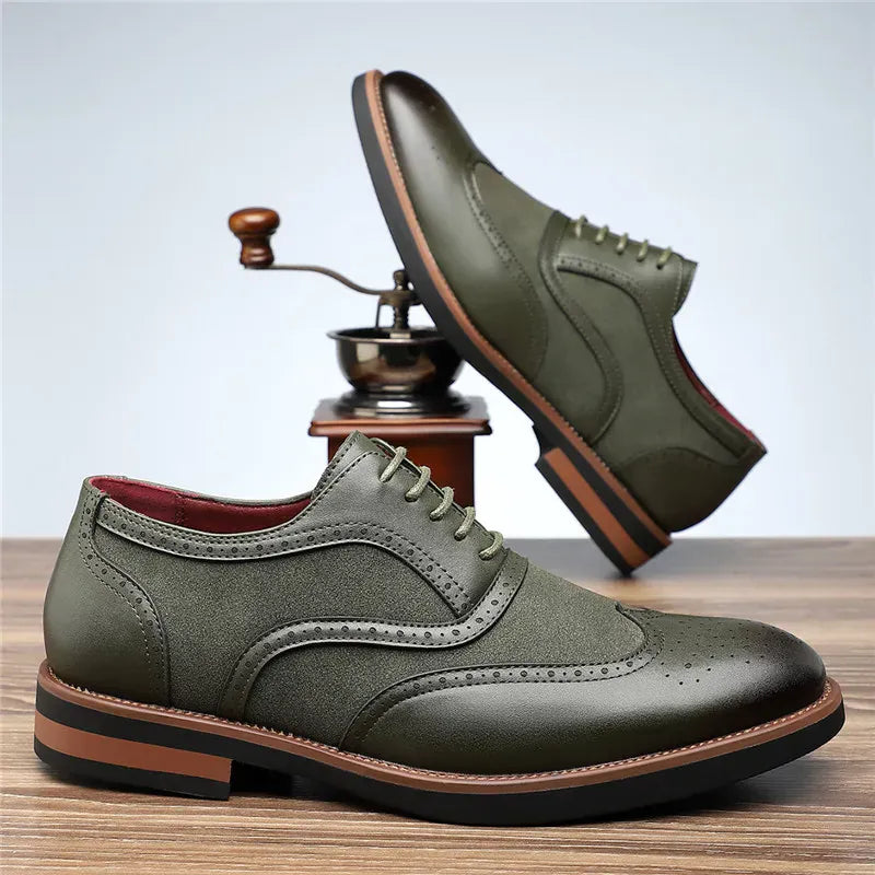 Jackson - Breathable Leather Oxford Shoe