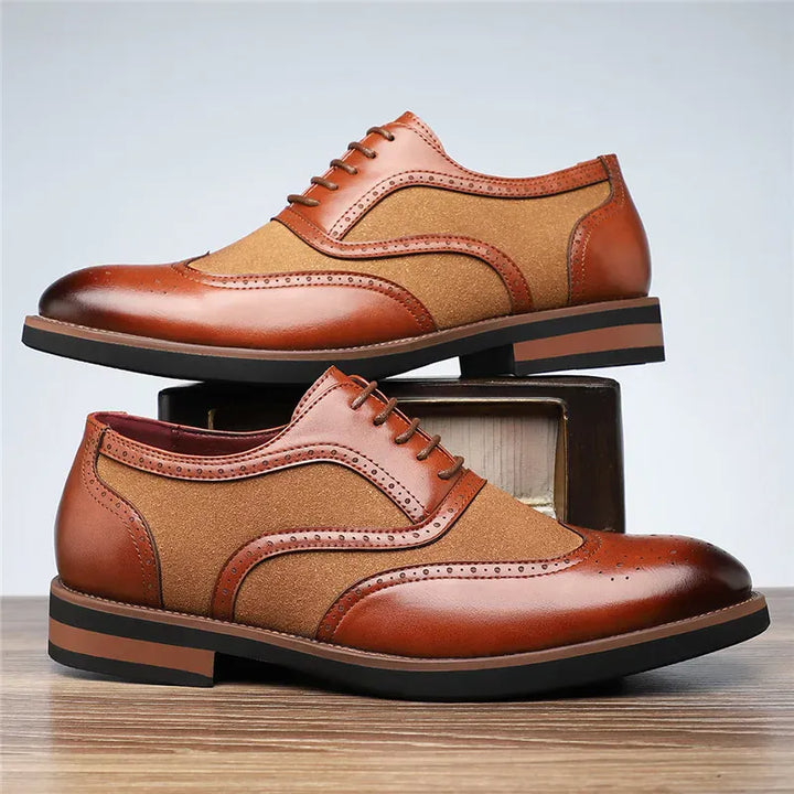 Jackson - Breathable Leather Oxford Shoe