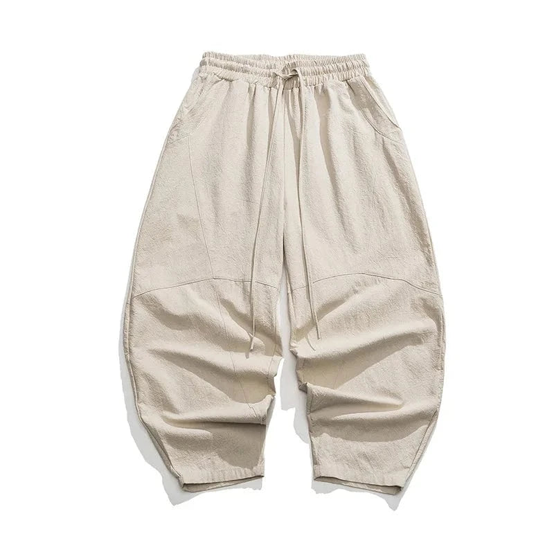 Uptown Oversized Linen Pants